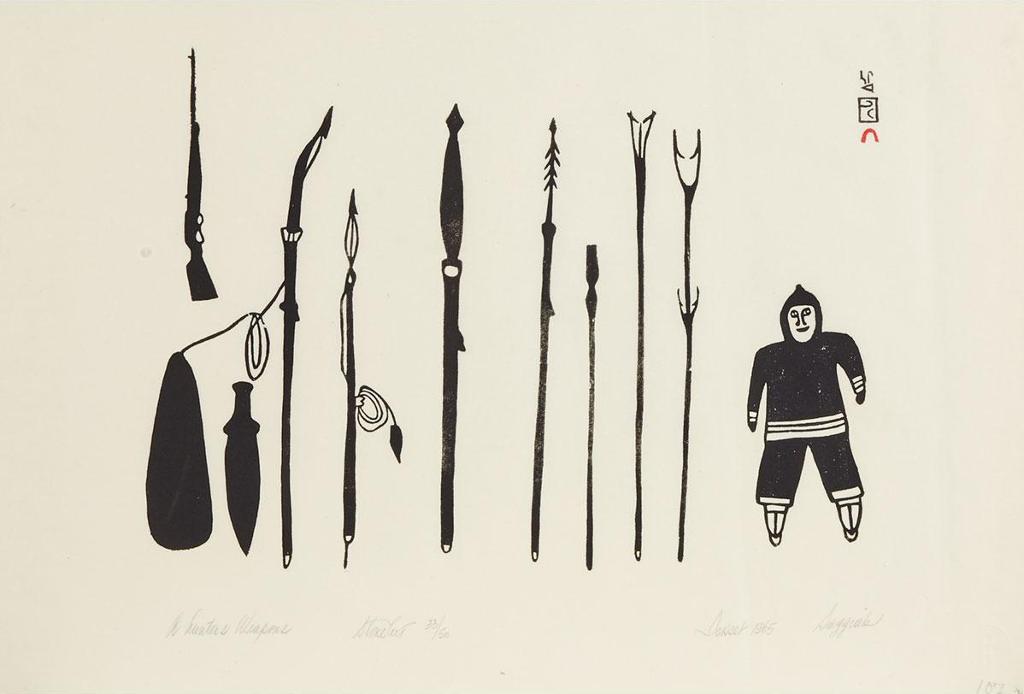 Saggiak (1897-1980) - A Hunter’S Weapons