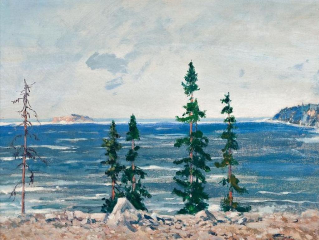 Andre C. Lapine (1866-1952) - Alona Bay, Lake Superior