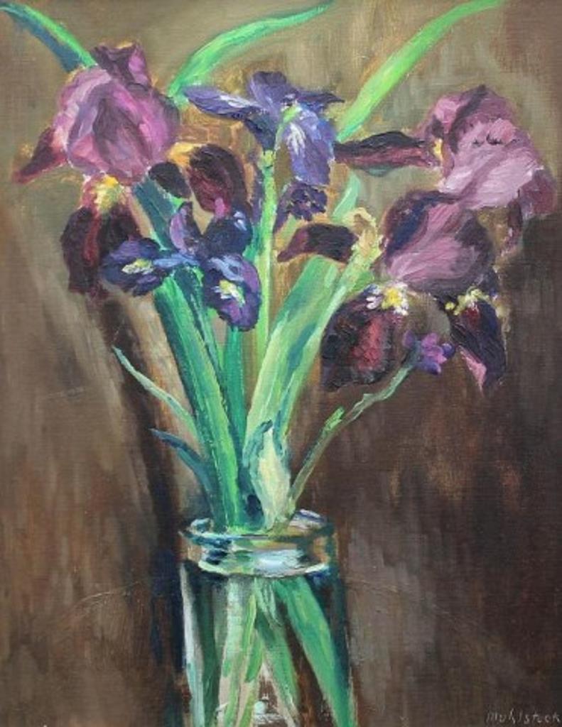 Louis Muhlstock (1904-2001) - Irises