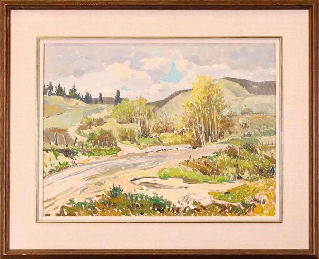 Guenter Heim (1935-2014) - Spring Near Vernon, BC