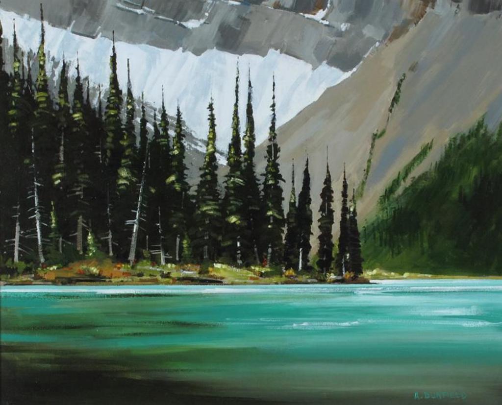 Allan Dunfield (1950) - Forests Edge (Below Edith Cavell); 2010