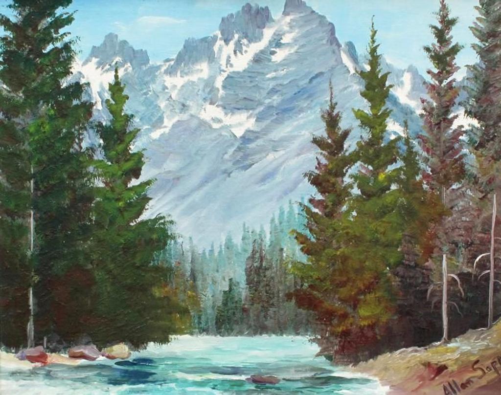 Allen Fredrick Sapp (1929-2015) - Mountain Landscape