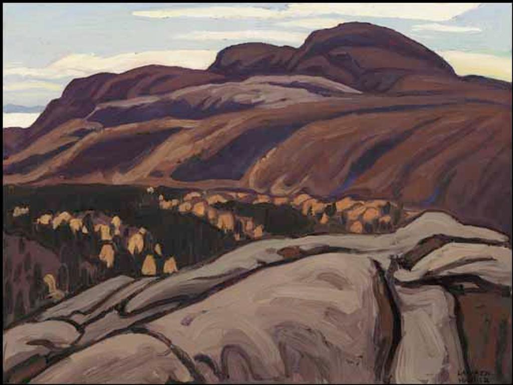 Lawren Stewart Harris (1885-1970) - Lake Superior Sketch CXXII