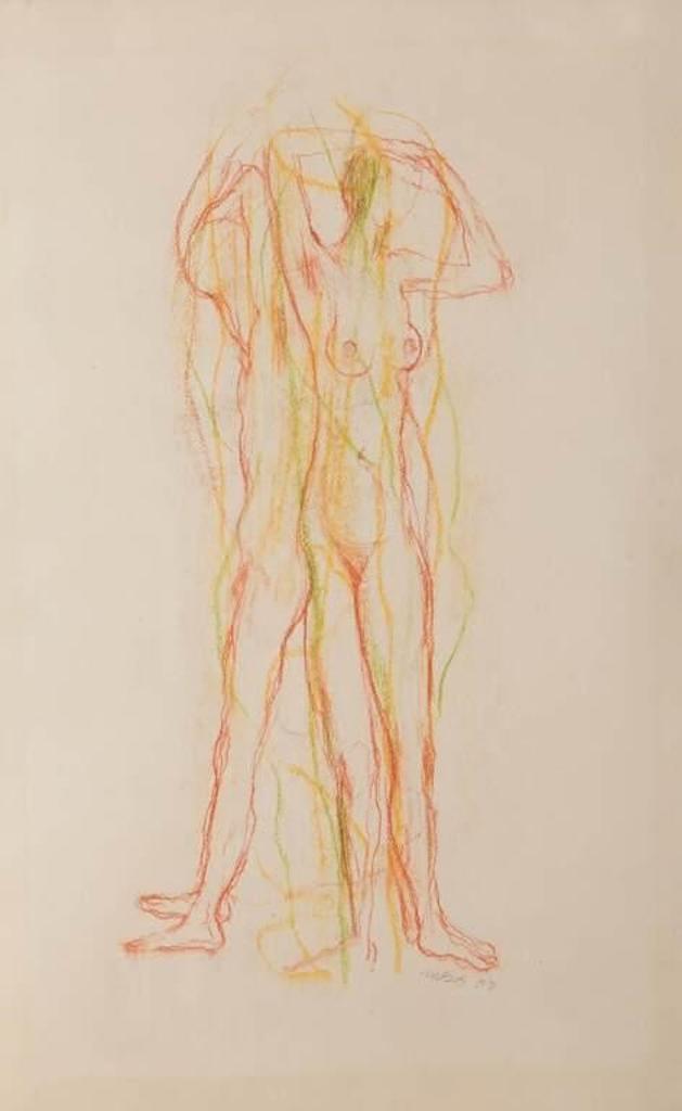 Miller Gore Brittain (1912-1968) - Interlocking Nudes (1957)