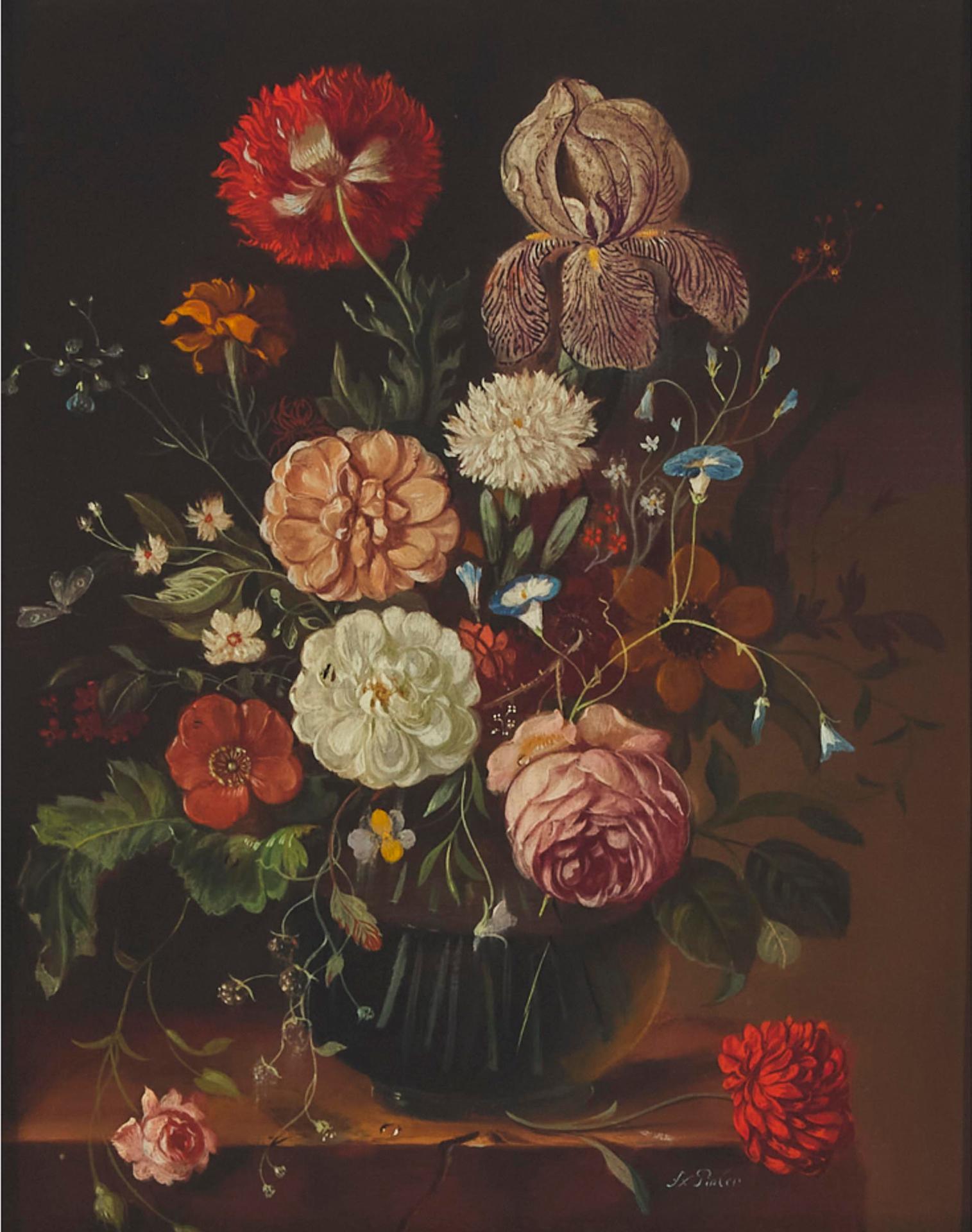 Franz Xaver Pieler (1879-1952) - Floral Still Life