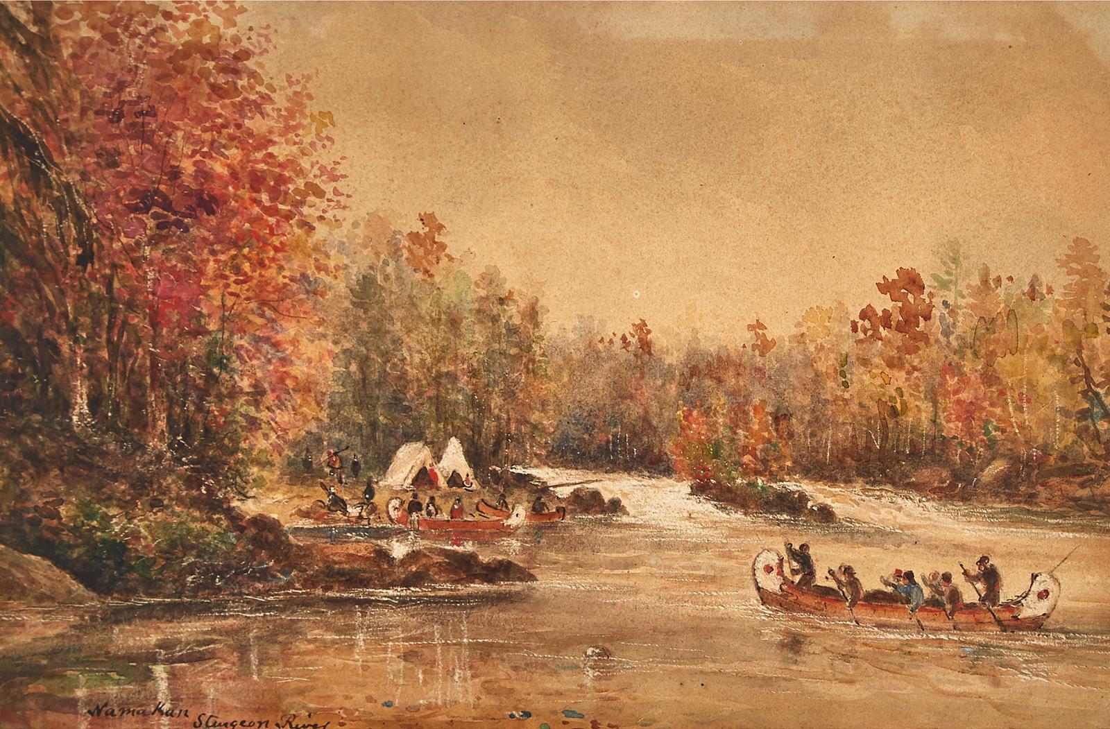William Henry Edward Napier (1829-1894) - Namakan, Sturgeon River, 1857