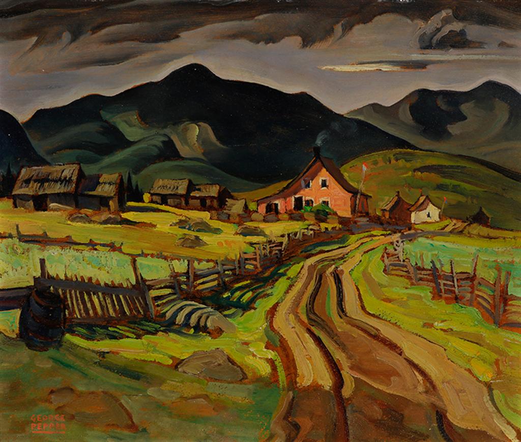 George Douglas Pepper (1903-1962) - A Remote Village, Quebec