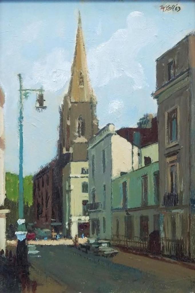 Charles James McCall (1907-1989) - St. Michaels Chester Square, London, c.1964