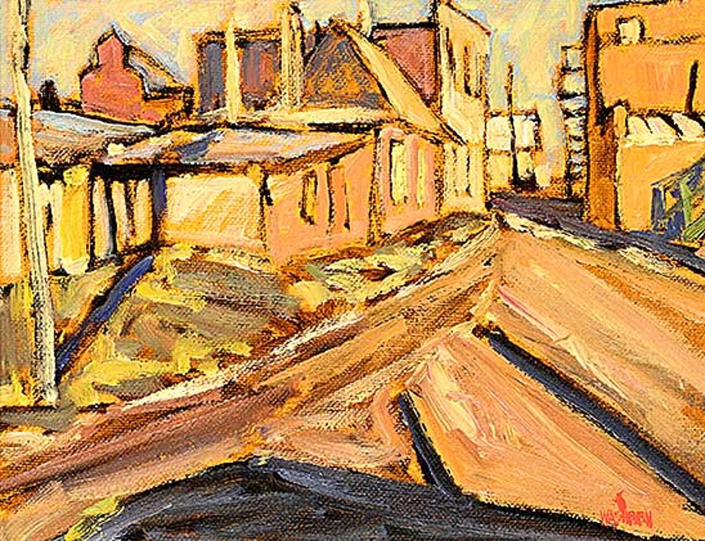 Lawrence Washburn (1940-2023) - Study for Innisfail Alley