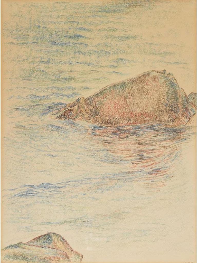 Lionel Lemoine FitzGerald (1890-1956) - Rocks And Ripples, Howe Sound, B.C.