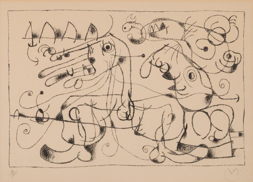 Joan Miró (1893-1983) - Dere Ubu Royal