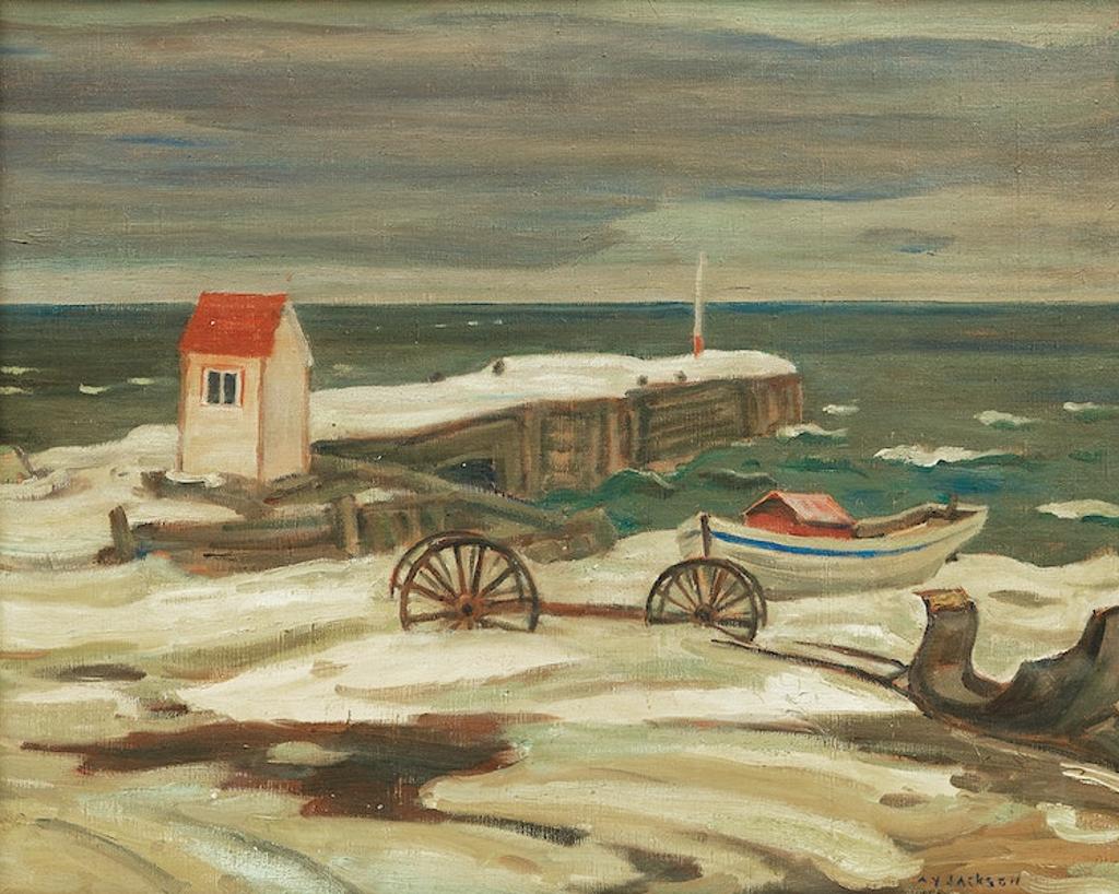 Alexander Young (A. Y.) Jackson (1882-1974) - Gaspé Shoreline