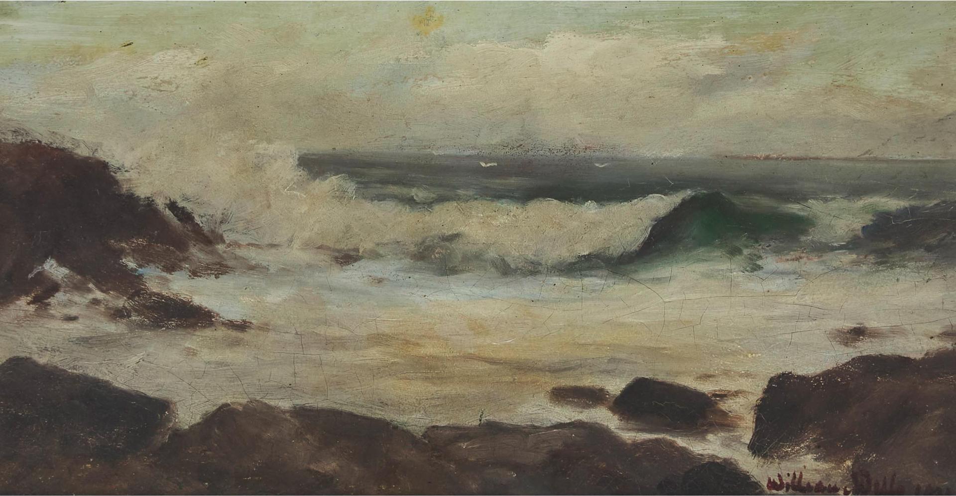 William Page Atkinson Wells - Crashing Surf