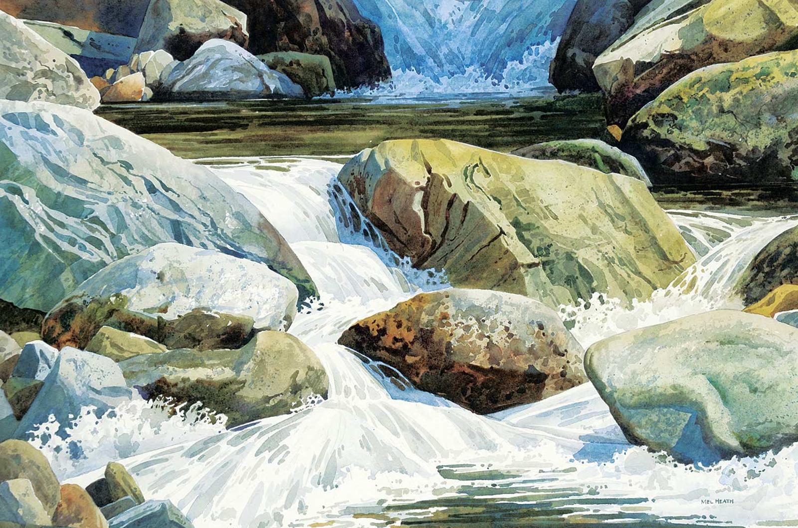 Melvin George Heath (1930) - Below the Falls