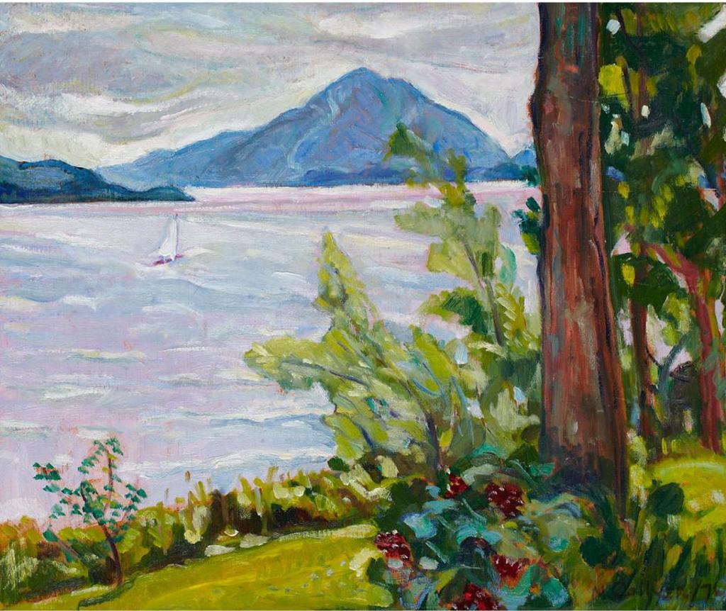 Nora Frances Elisabeth Collyer (1898-1979) - Lake Memphremagog
