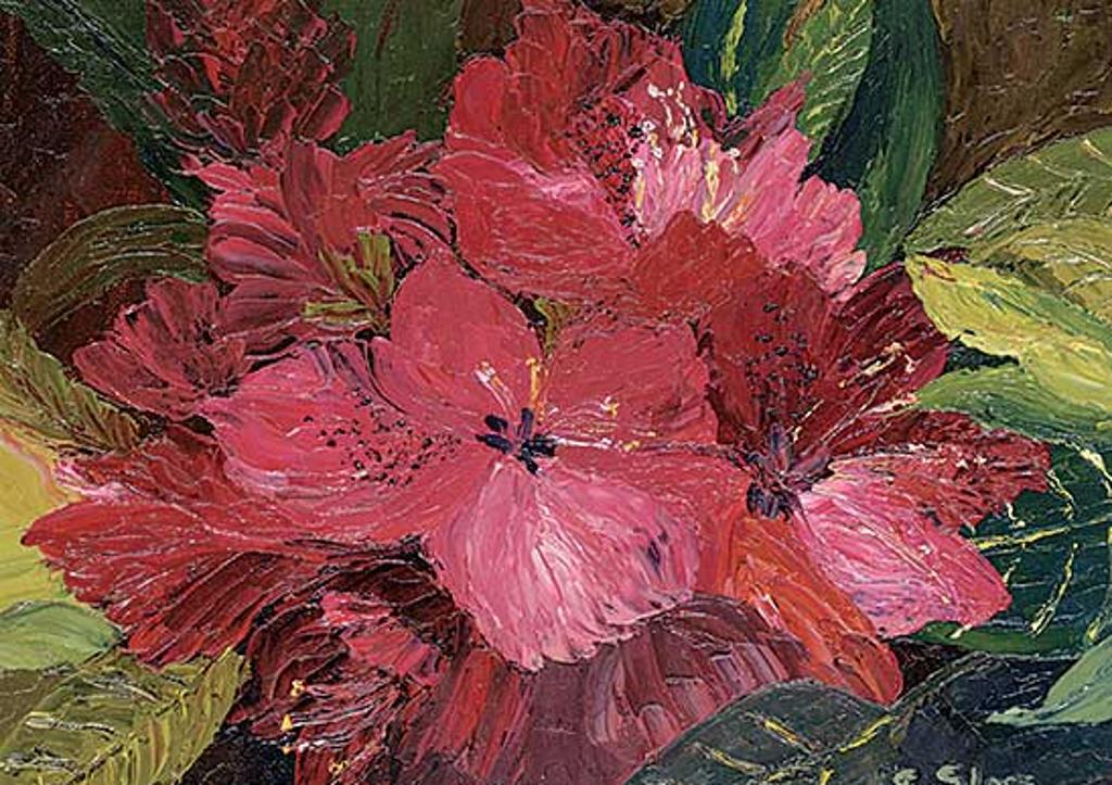 E. Slors - Untitled - Red Flower