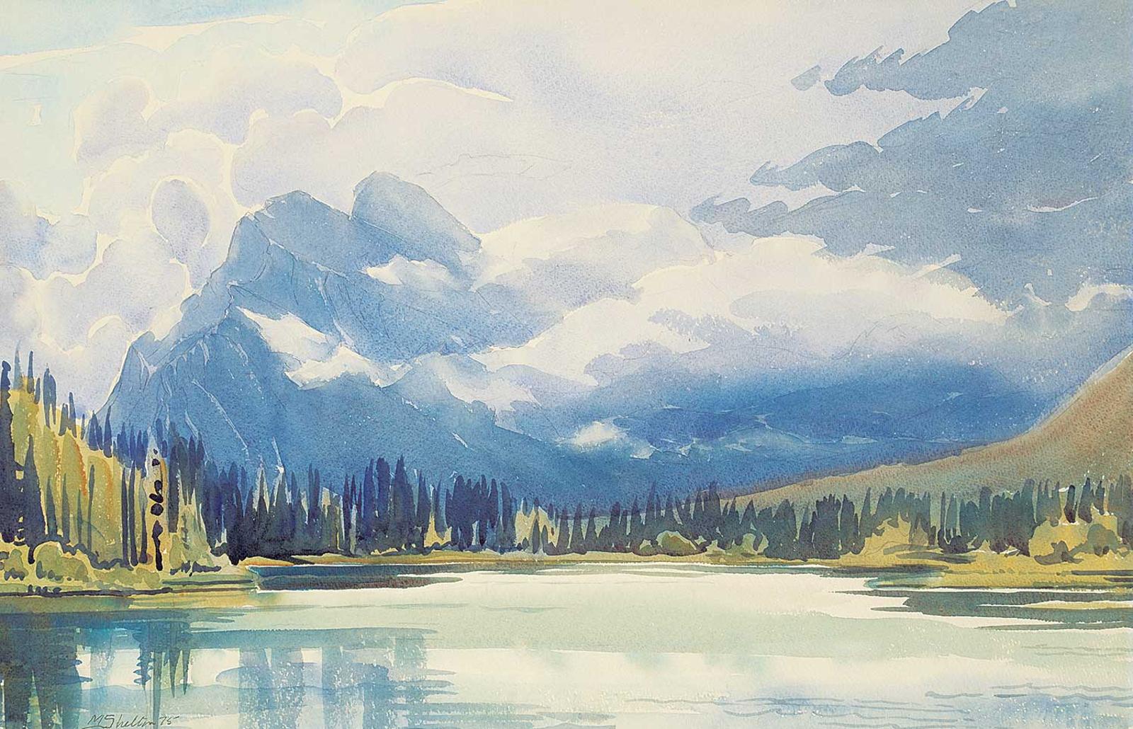 Margaret Dorothy Shelton (1915-1984) - Untitled - Vermilion Lakes