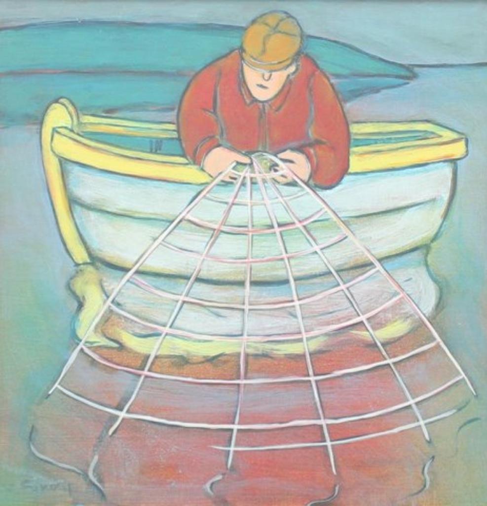 Conrad Stephen Furey (1954-2008) - Fishing with a Net