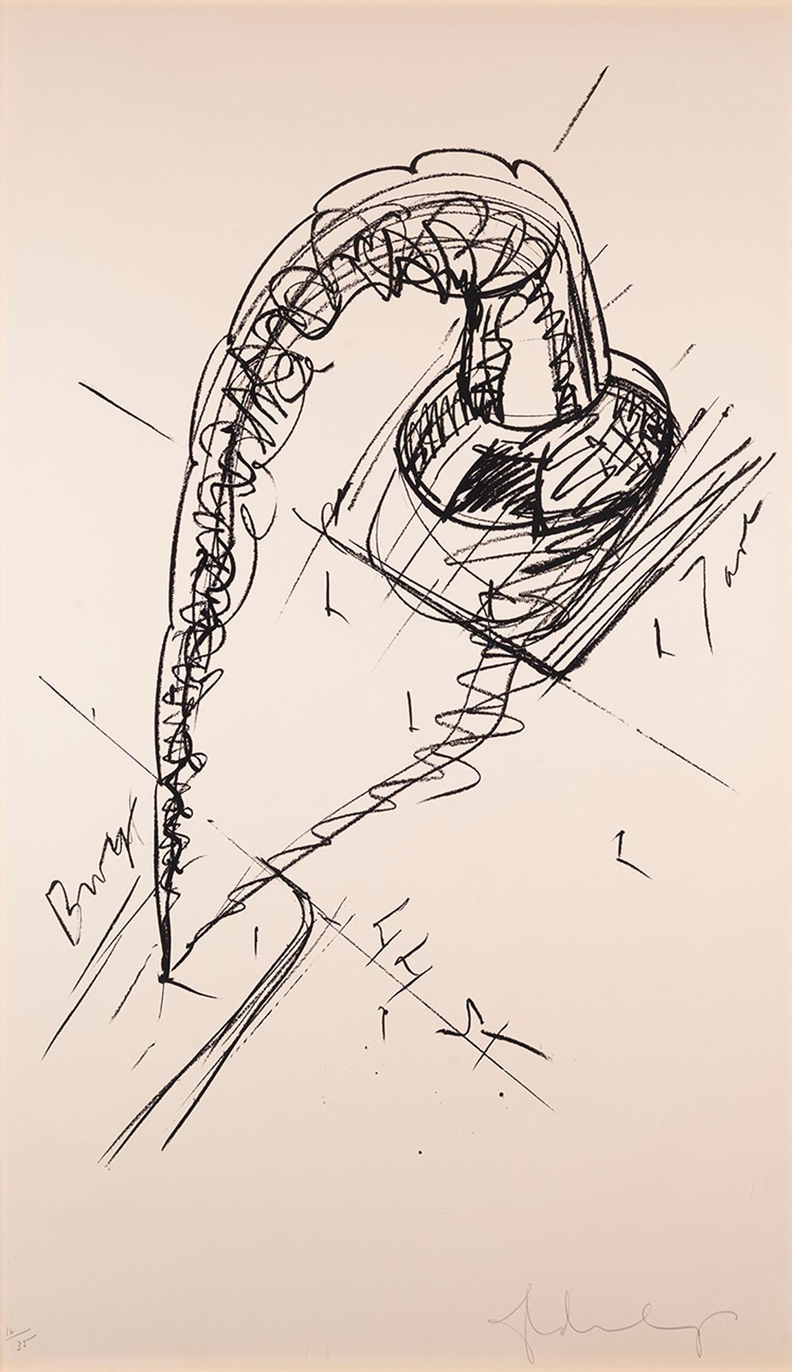Claes Oldenburg (1929) - Arch in the Form of a Screw, for Times Square NYC