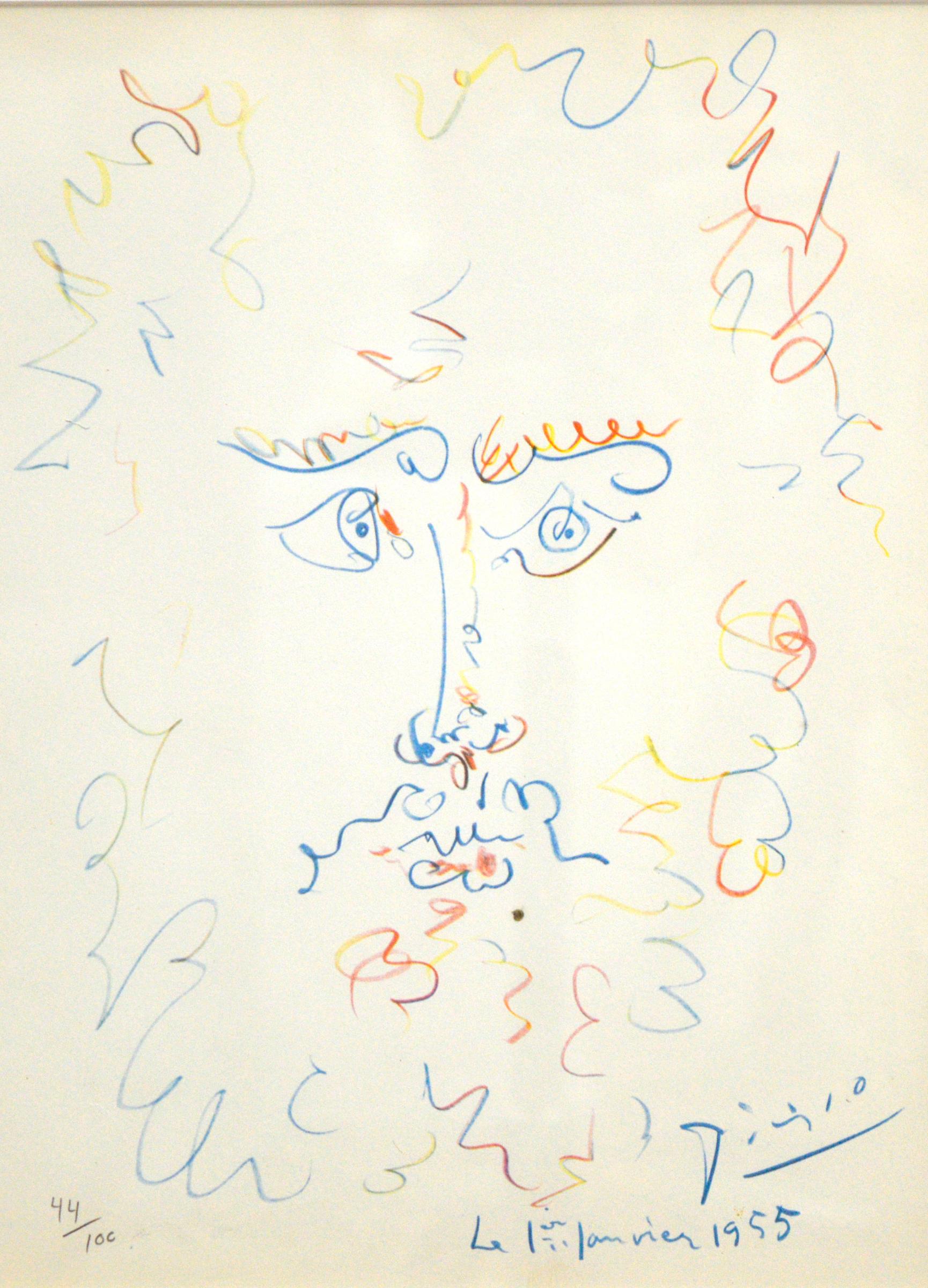 Pablo Ruiz Picasso (1881-1973) - Figure abstraite