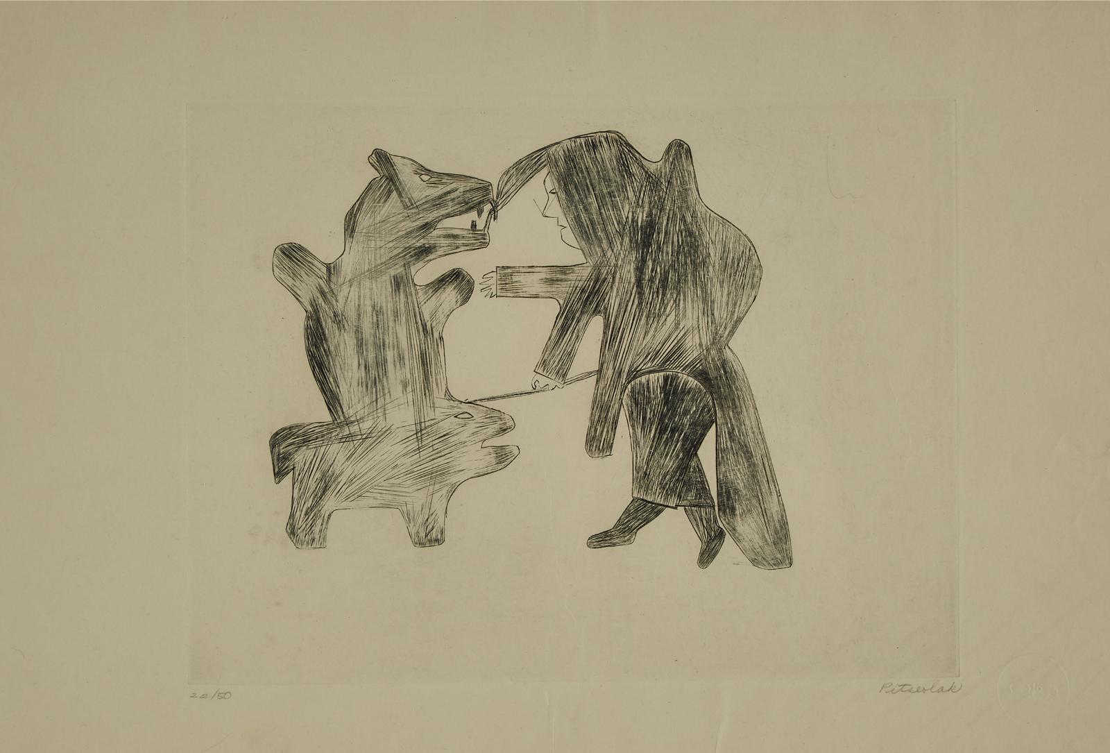Pitseolak Ashoona (1904-1983) - Untitled