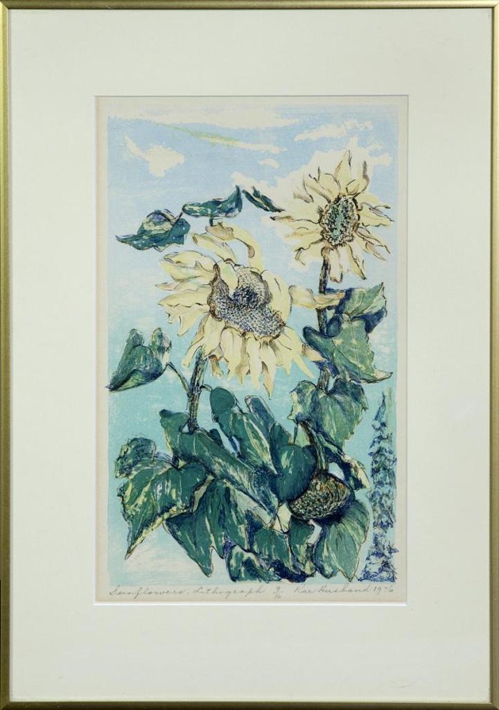 Rae Husband (1898-1991) - Sunflowers