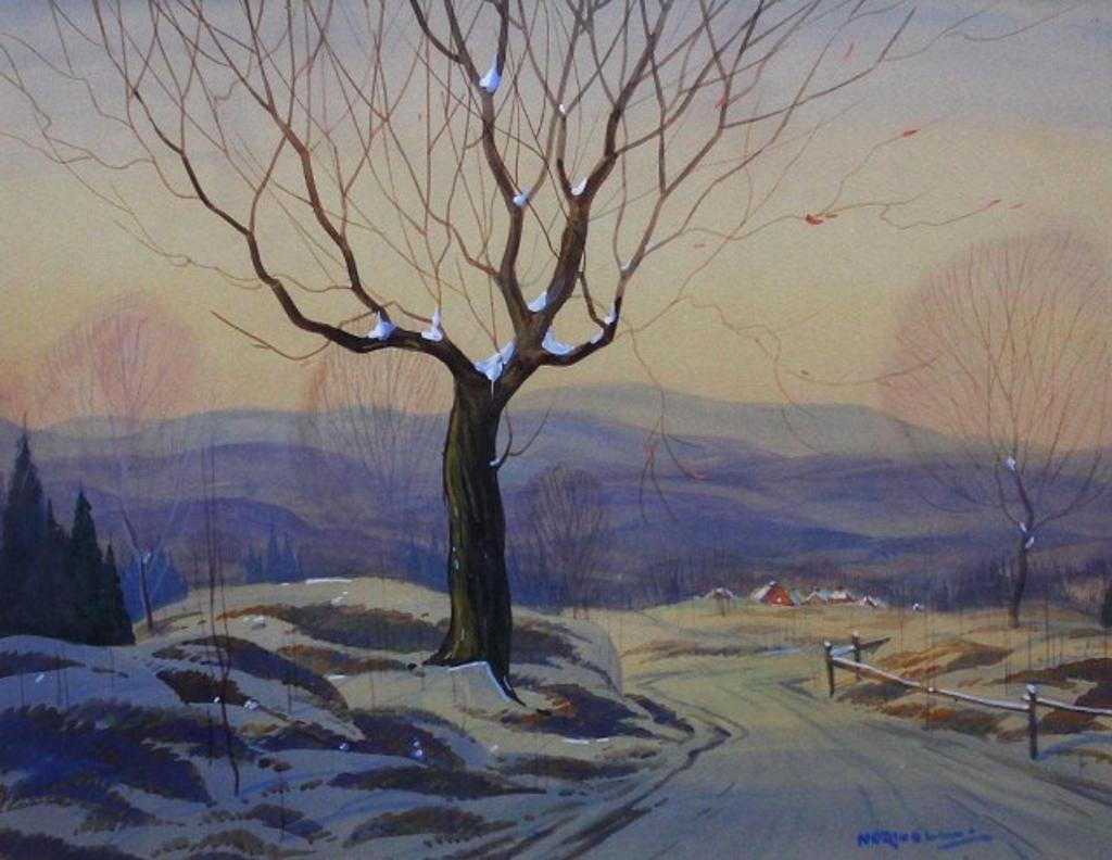 Graham Norble Norwell (1901-1967) - Laurention Winter Scene