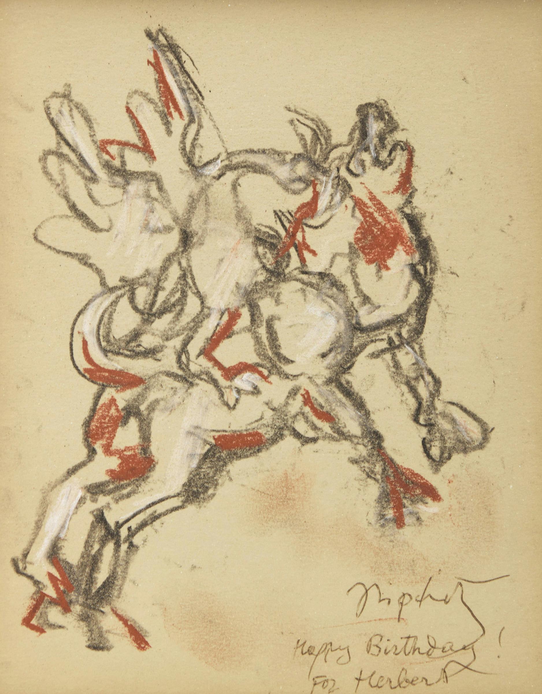 Jacques Lipchitz (1891-1973) - Bull and Condor