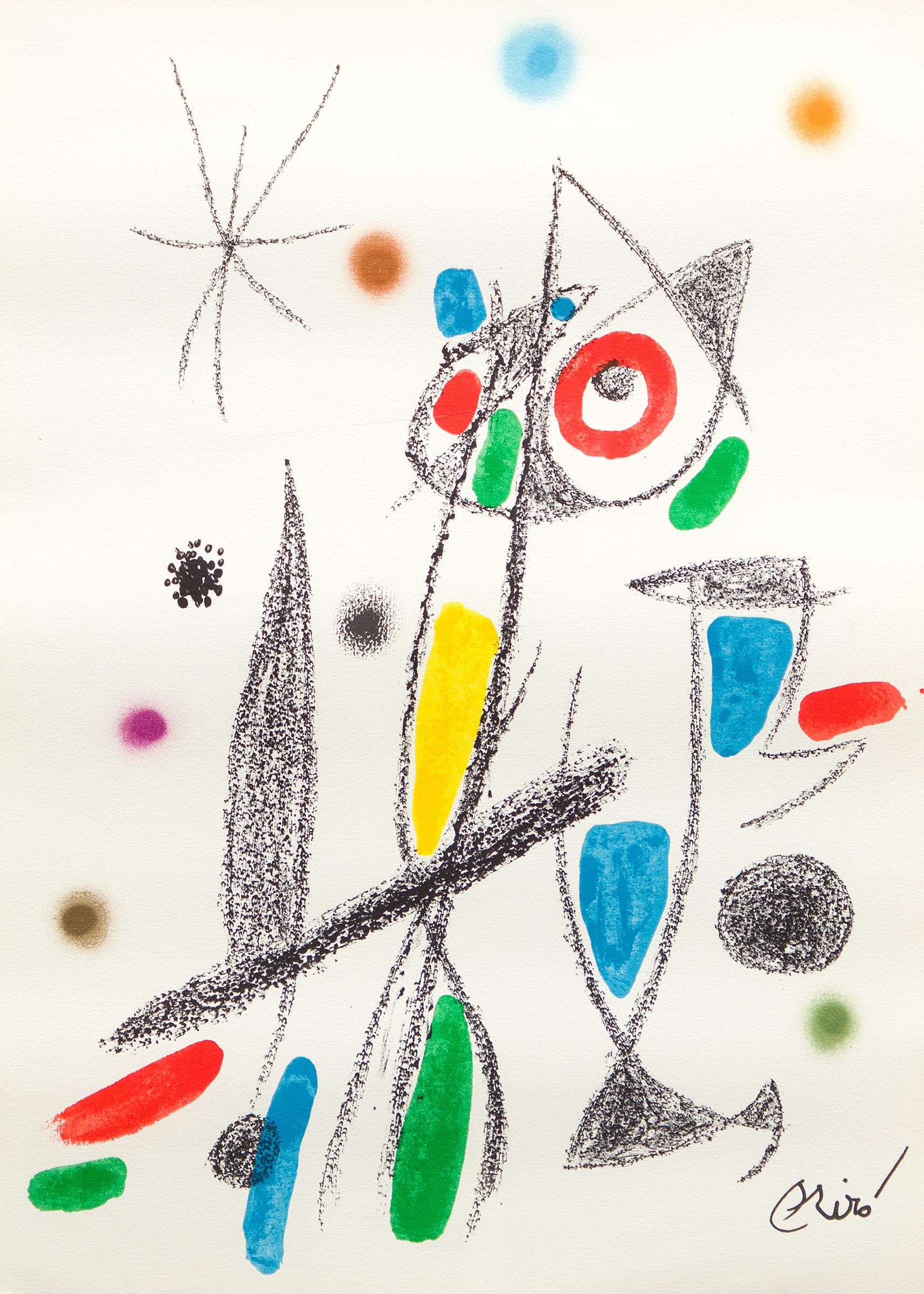 Joan Miró (1893-1983) - Maravillas con Variaciones Acrósticas 12, 1975