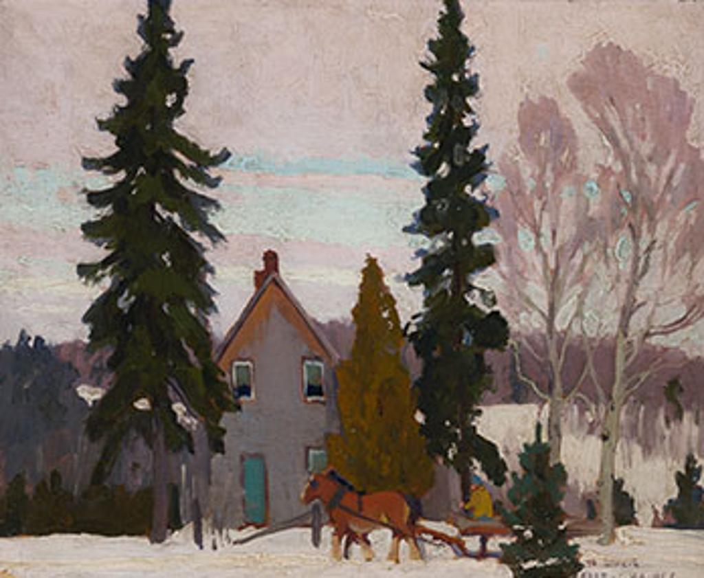 Frederick Stanley Haines (1879-1960) - Bill Henry's House, Mary Lake