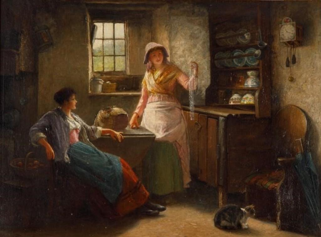 Haynes King (1831-1904) - The Lace Maker