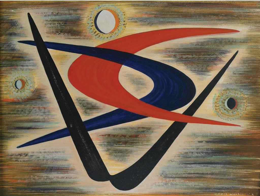 Gordon Mckinley Webber (1909-1965) - Abstract Composition 1956-59 #2