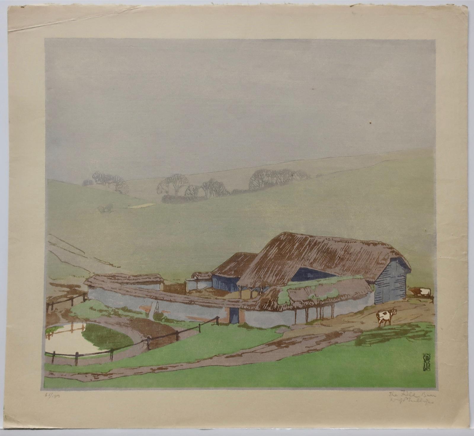 Walter Joseph (W.J.) Phillips (1884-1963) - The Field Barn, 1925