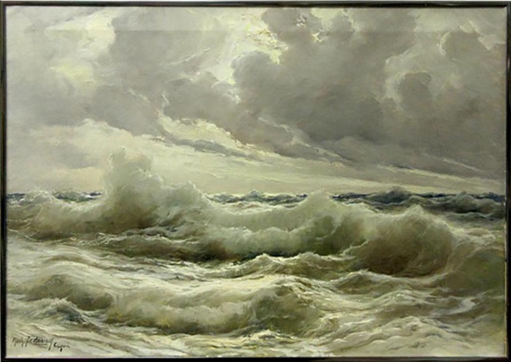 Michele Federico (1884-1966) - Heavy Seas