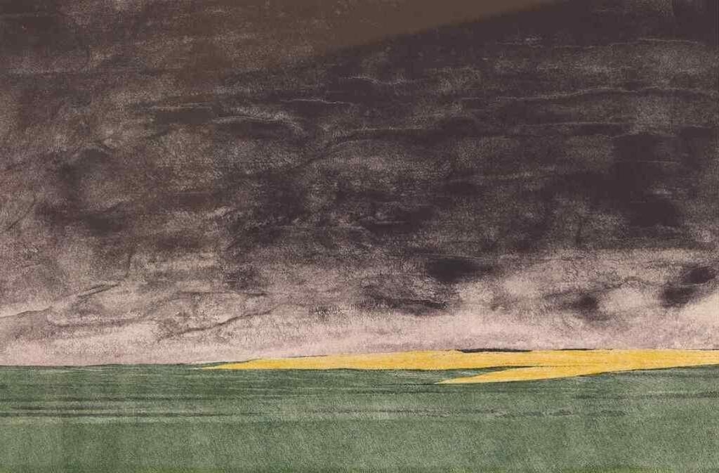 Takao Tanabe (1926) - Yellow Field; 1980
