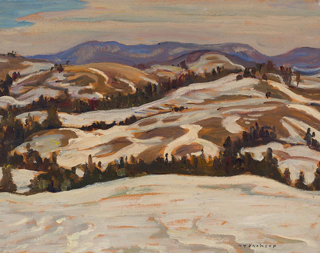 Alexander Young (A. Y.) Jackson (1882-1974) - Laurentian Hills at Ste. Adele Que.