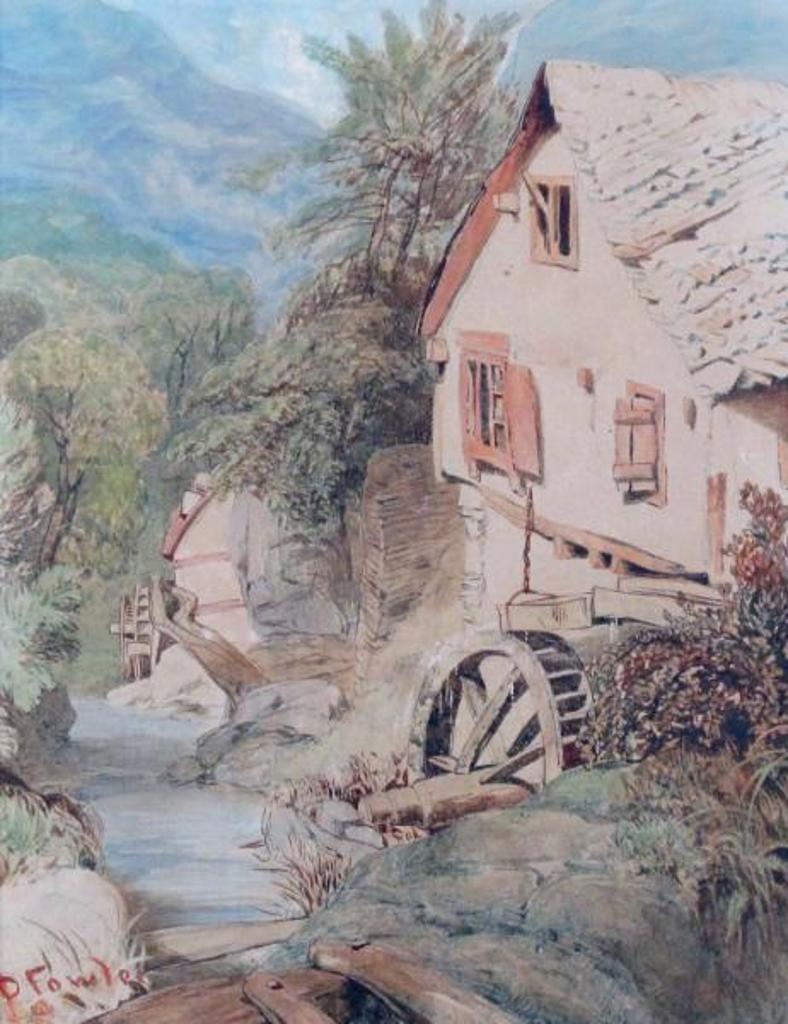 Daniel Fowler (1810-1894) - Old Mill