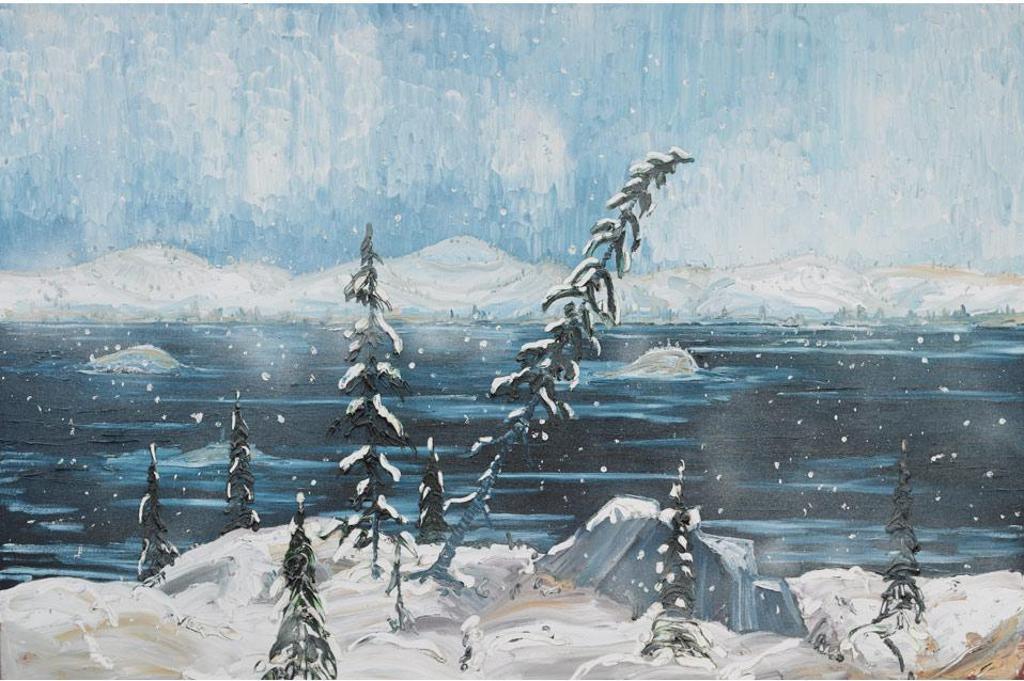 Alex Cameron (1947) - Early Winter, Snow Blanket, 1990