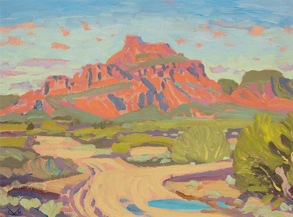 Illingworth Holey (Buck) Kerr (1905-1989) - Red Mountain from Desert Trail