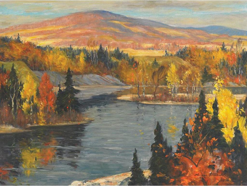 Thomas Hilton Garside (1906-1980) - October Day: North River