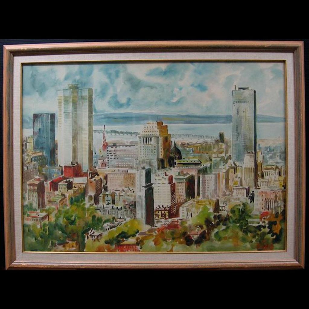 Jacques Schyrgens (1923) - View Of Montreal