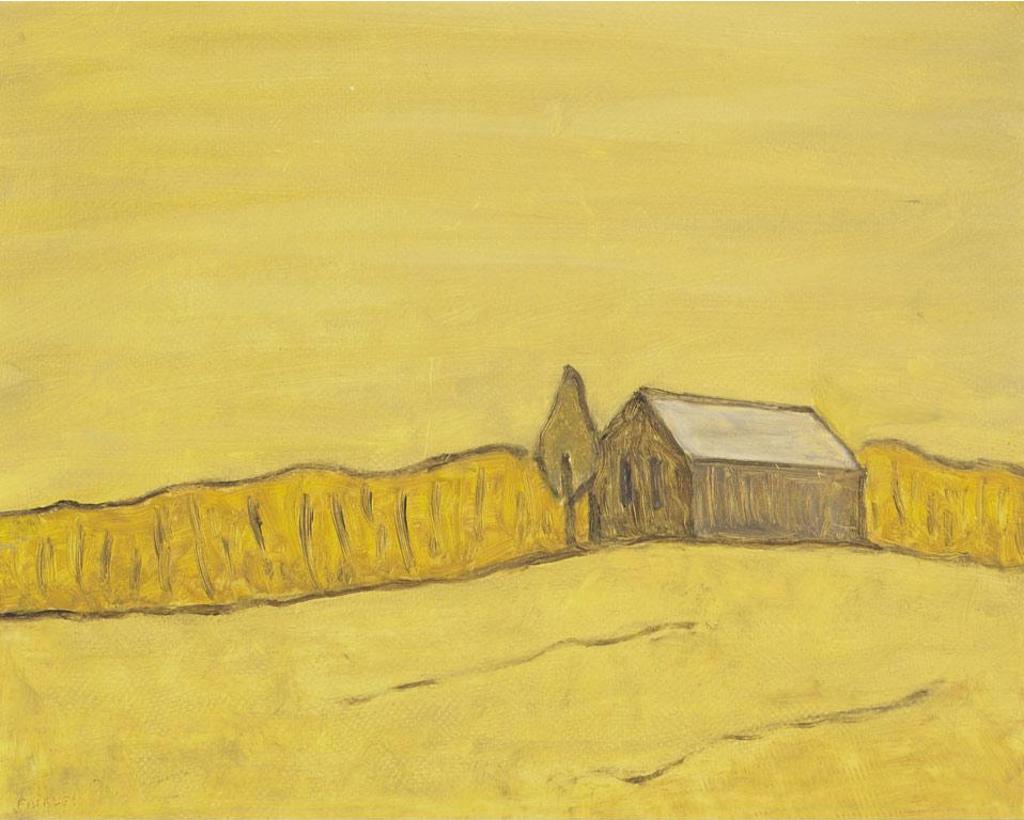 Barker Fairley (1887-1986) - All Yellow, 1977