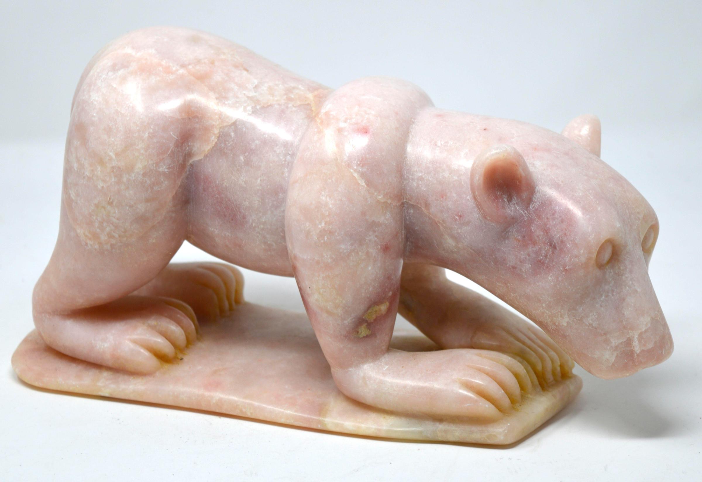 Duckie Ruckenstein - ours polaire rose