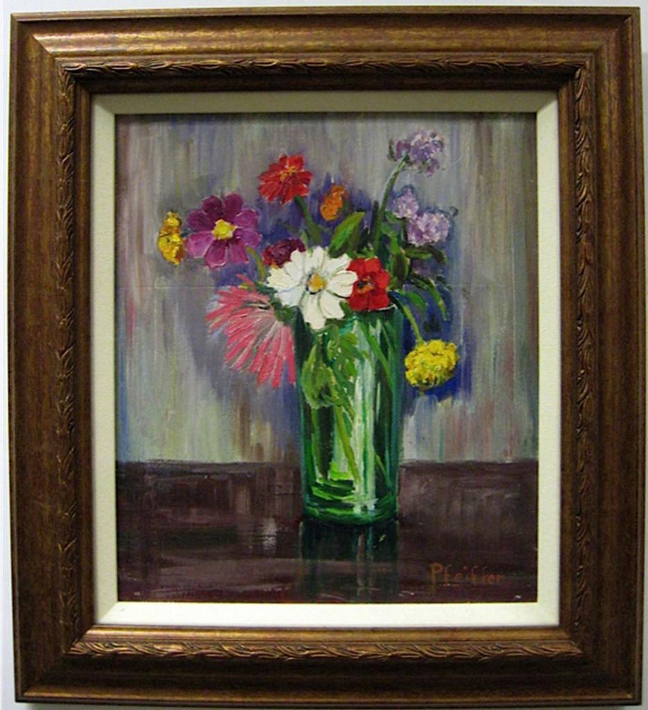 Gordon Edward Pfeiffer (1899-1983) - Flowers In A Glass Vase