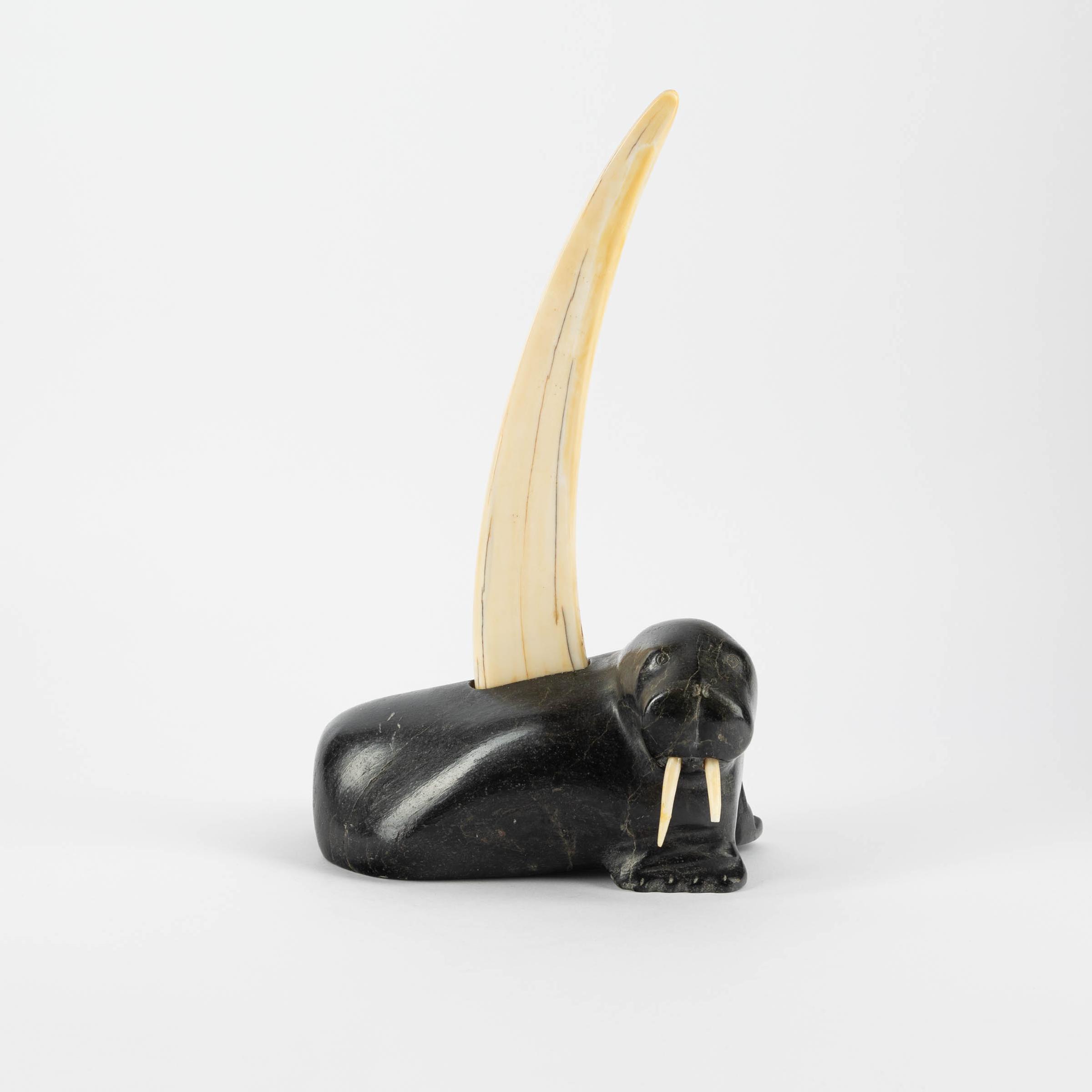 Celina Sarpinak Iyyiraq (1948) - Walrus And Tusk