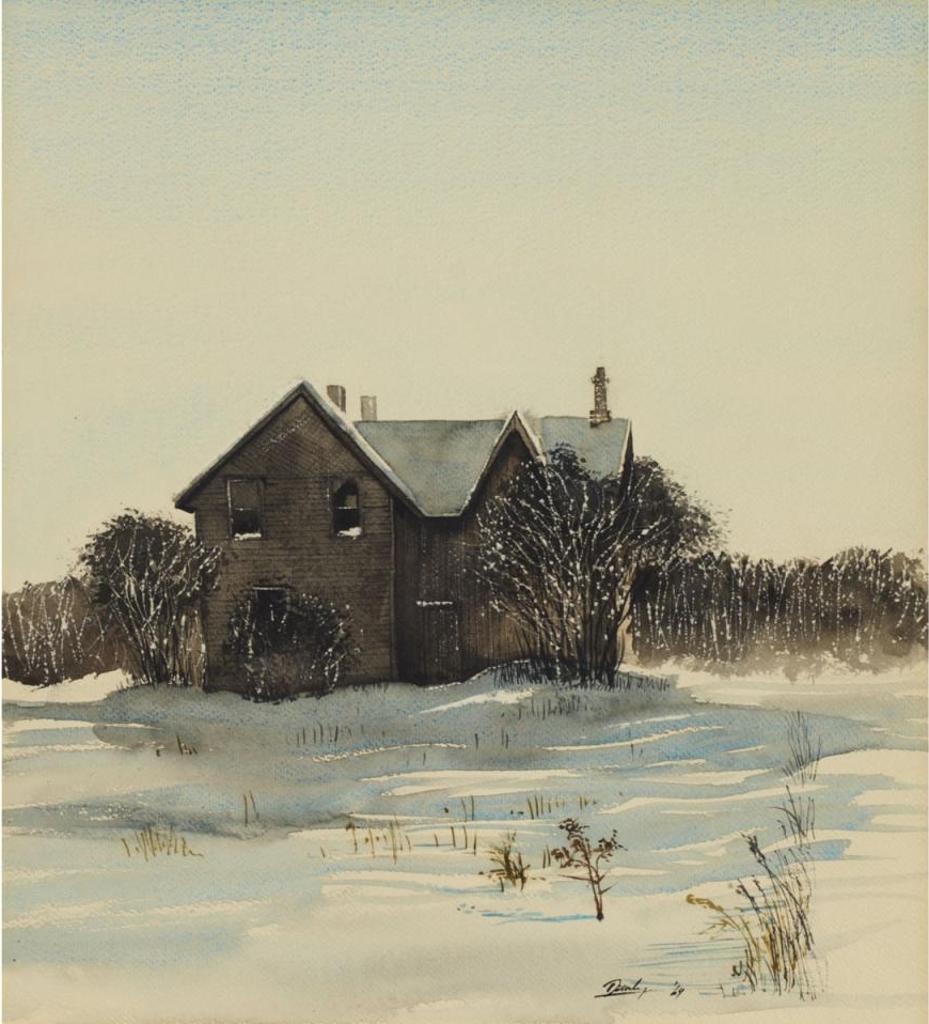 Kenneth (Ken) Edison Danby (1940-2007) - Winter Morning