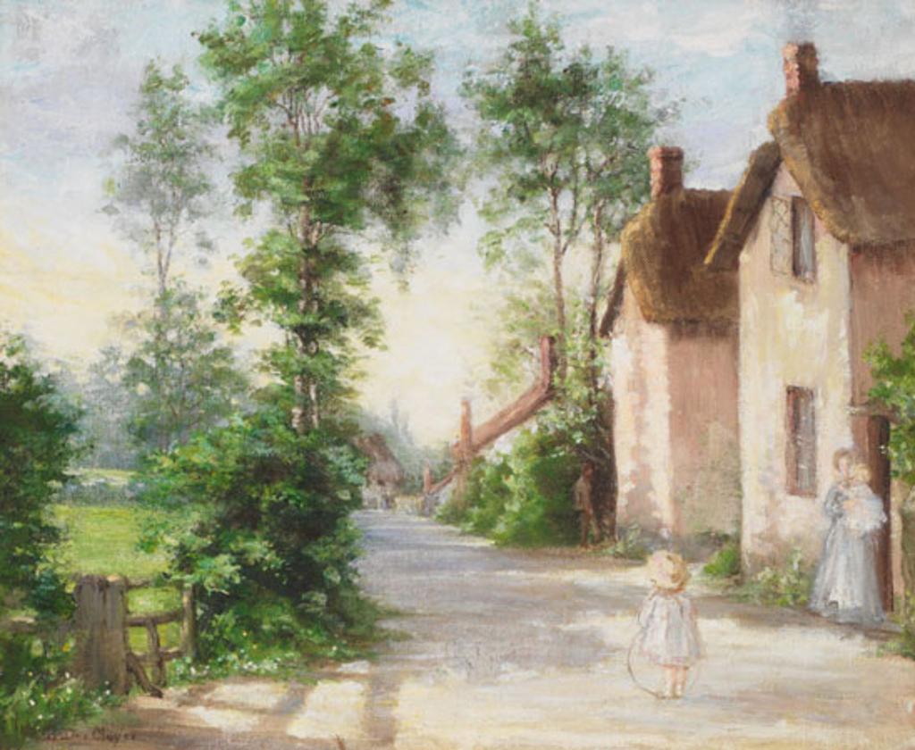 Berthe Des Clayes (1877-1968) - Village Street