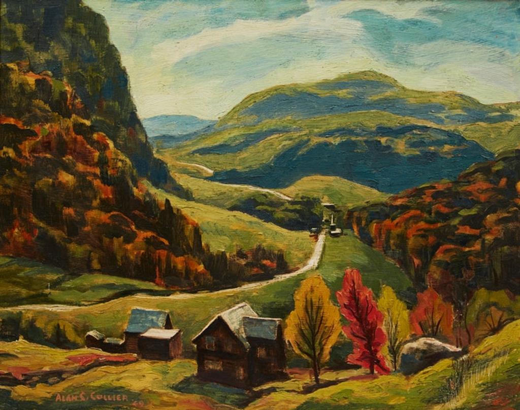 Alan Caswell Collier (1911-1990) - The Road to St.Sauveur, Que