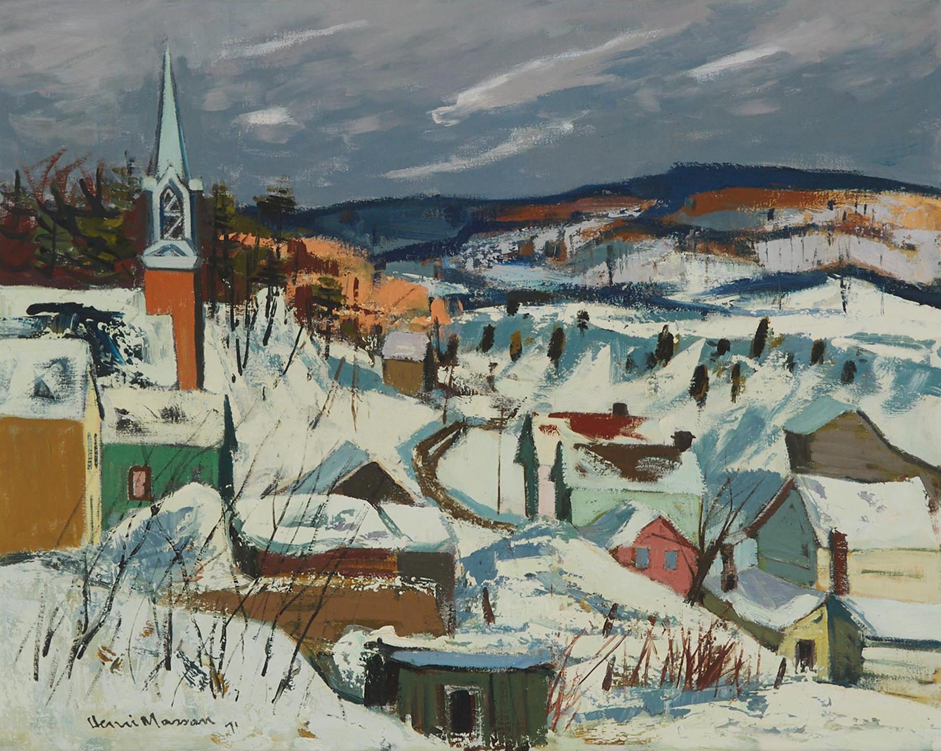Henri Leopold Masson (1907-1996) - Eastern Townships, 1971