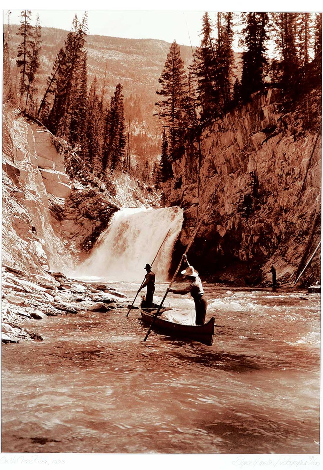 Byron Harmon - On the Cross River, 1923  #88/100
